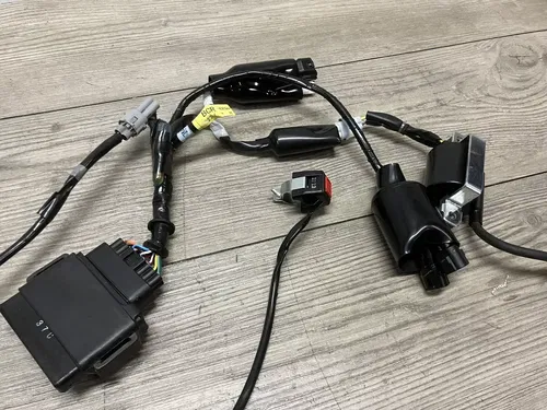2024 YAMAHA YZ 250 COMPLETE ELECTRICAL ECU , WIRE HARNESS, START , STOP BUTTONS