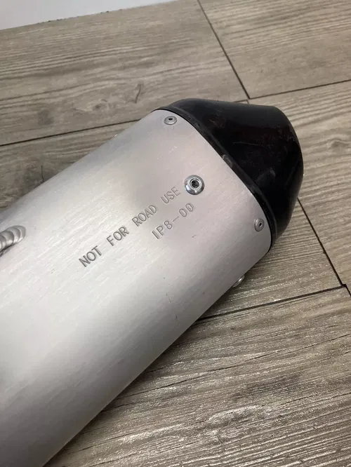 2022 YZ250 2 STROKE YAMAHA OEM EXHAUST SILENCER NEW TAKE OFF