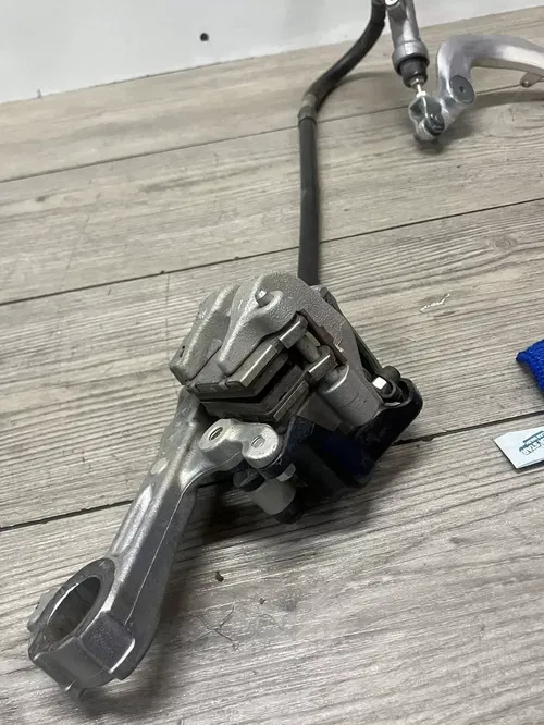 2022 YAMAHA YZ450F COMPLETE REAR BRAKE SYSTEM  (LOW HOURS)