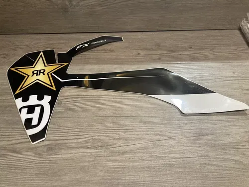 2019-2022 HUSQVARNA FX 350 FACTORY EDITION ROCKSTAR SHROUD GRAPHICS SET