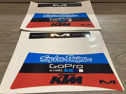 KTM TLD REDBULL GO PRO MATRIX BIKE STAND GRAPHICS DECALS