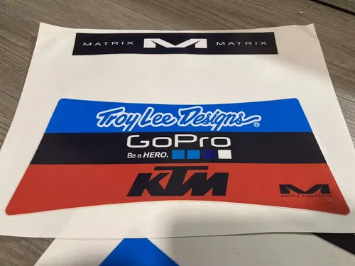 KTM TLD REDBULL GO PRO MATRIX BIKE STAND GRAPHICS DECALS