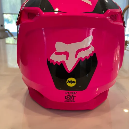 Youth Fox Racing V1 Revn Helmets - Size L
