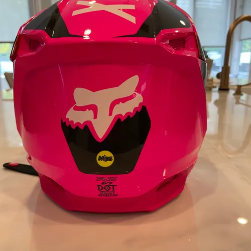 Youth Fox Racing V1 Revn Helmets - Size L