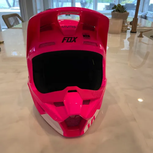 Youth Fox Racing V1 Revn Helmets - Size L