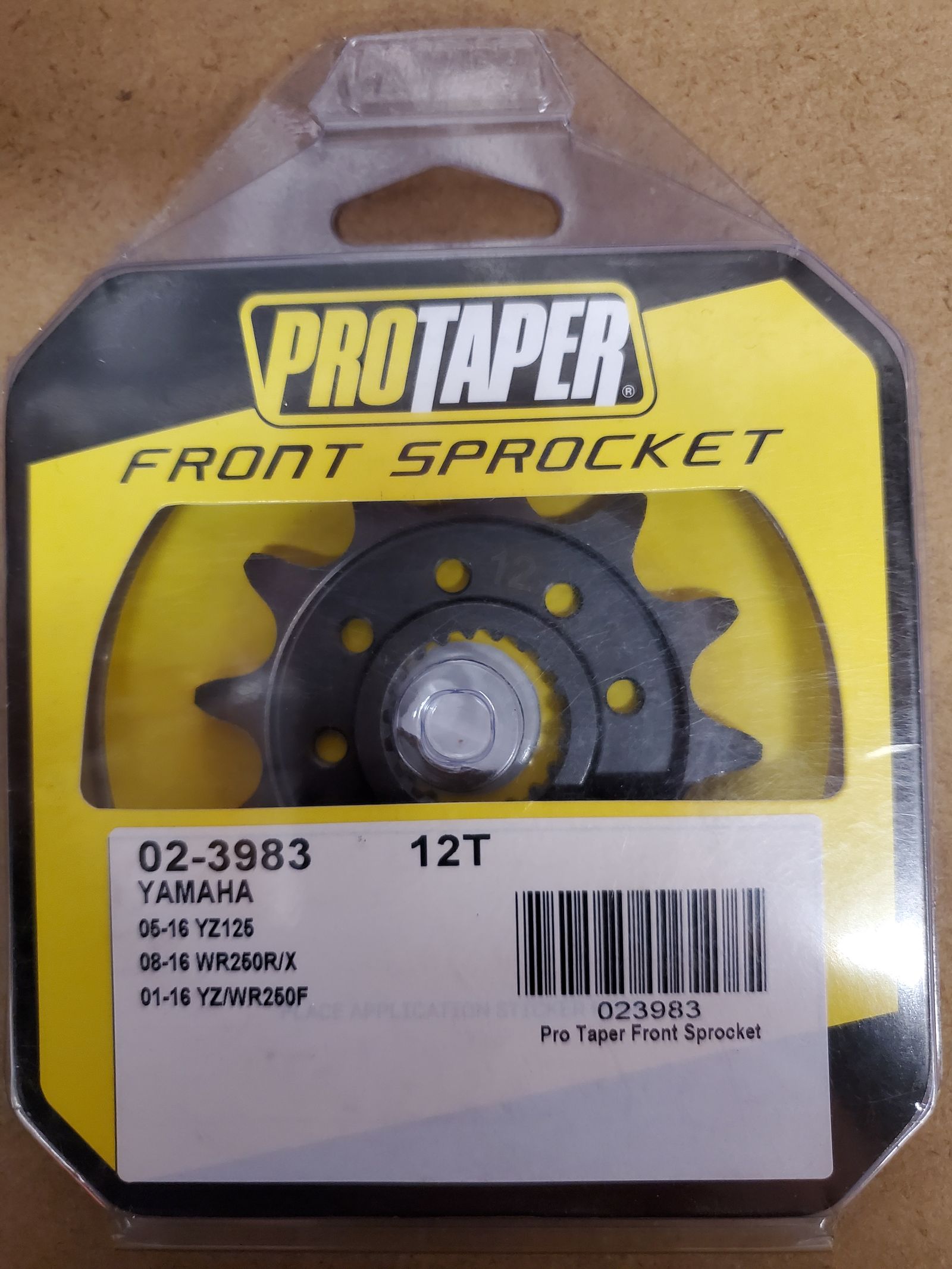 Wr250r 2025 front sprocket