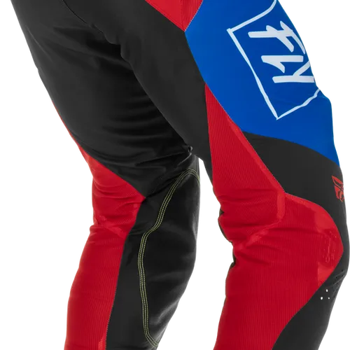 FLY RACING LITE PANTS RED/WHITE/BLUE SIZE