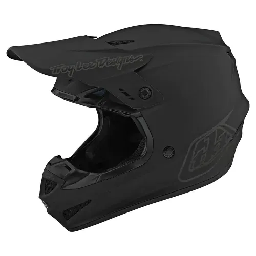 TROY LEE GP HELMET- MONO BLACK