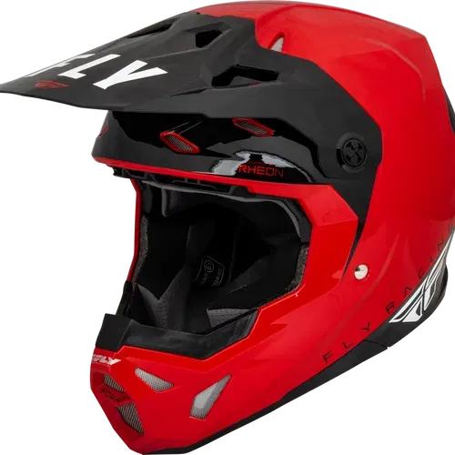 FORMULA CP SLANT HELMET- RED/BLACK