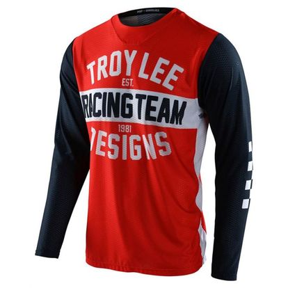 Troy Lee Designs GP Jersey Astro Light Gray / Orange 2X-Large