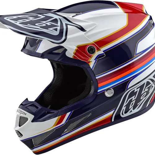 TROY LEE SE4 COMPOSITE- SPEED WHITE/RED