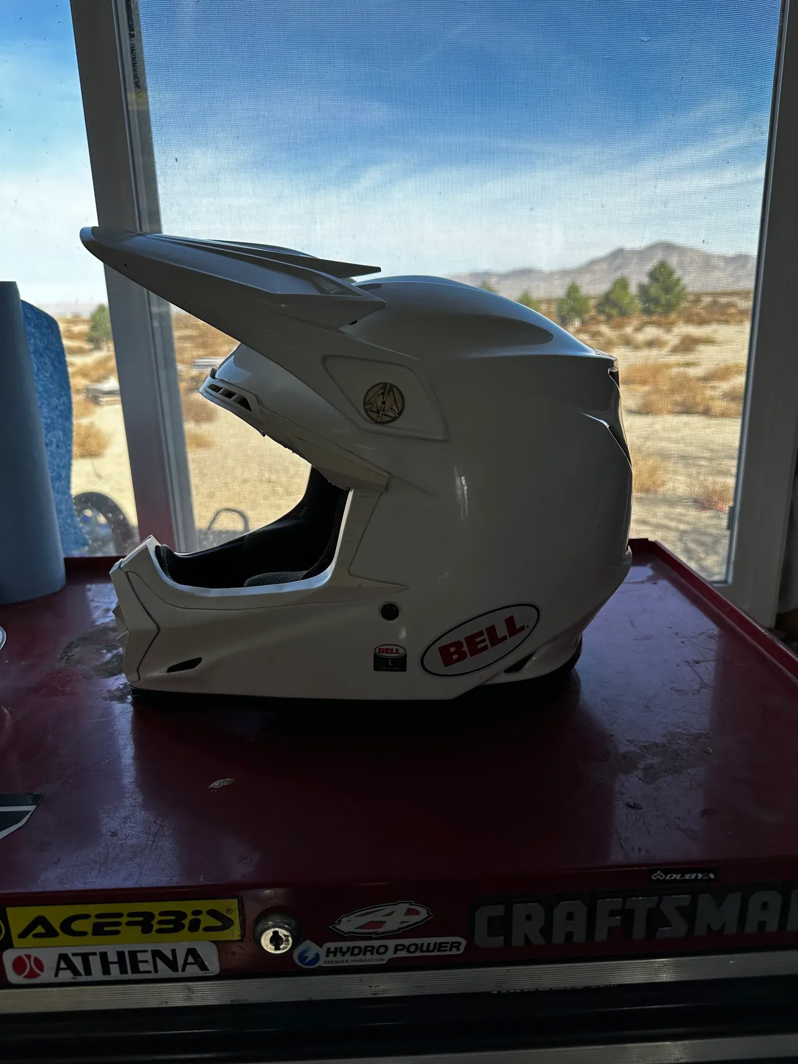 Bell Moto 9 Flex White