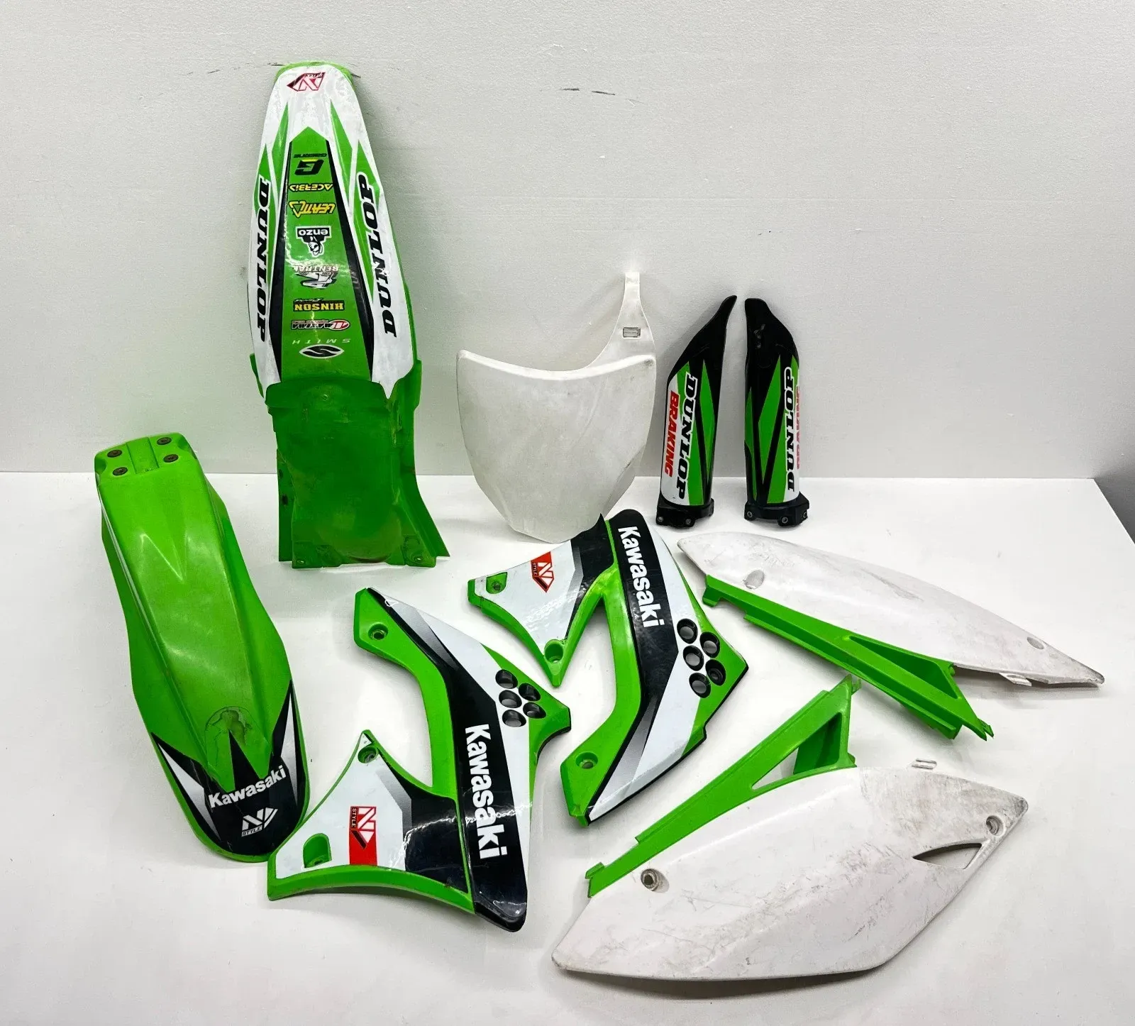 OEM Plastics Kit Fits Kawasaki KX450F 2009 Shroud Fender Panel Guard Protector