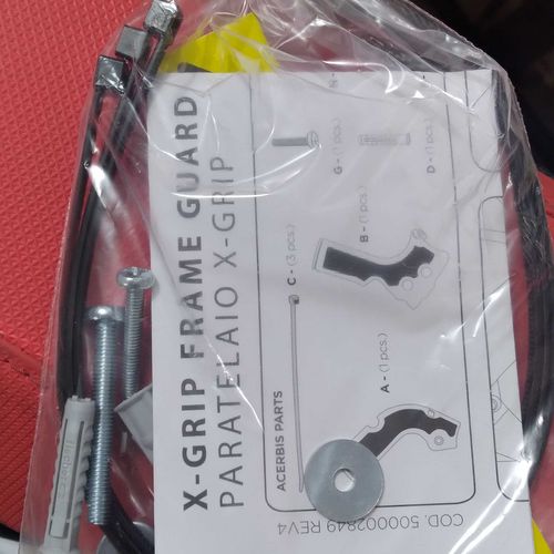 2017 450r Frame Guards