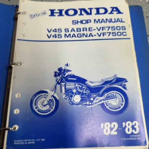 Honda Sabre Shop Manual '82-'83