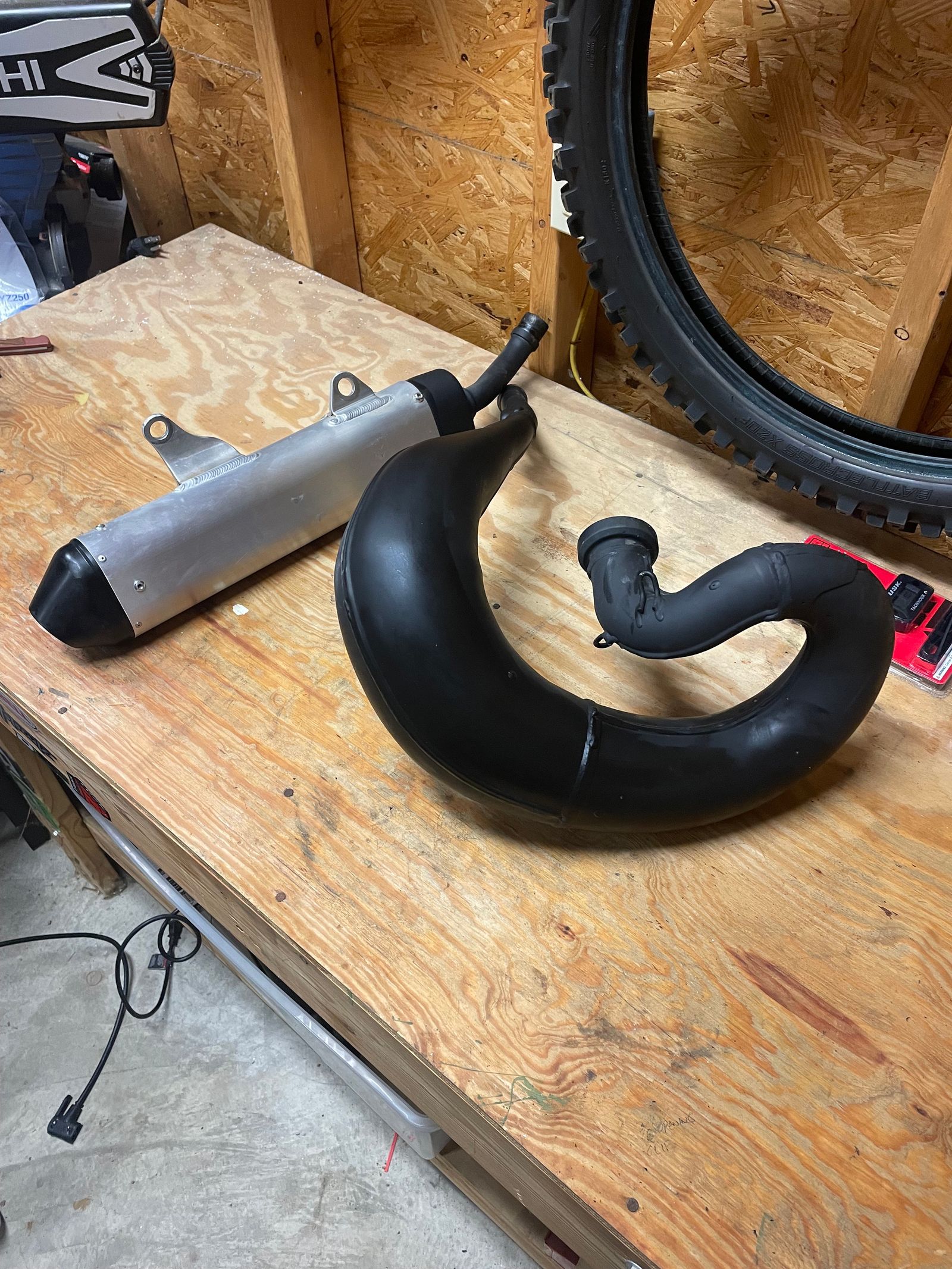 Yamaha YZ250 OEM Pipe