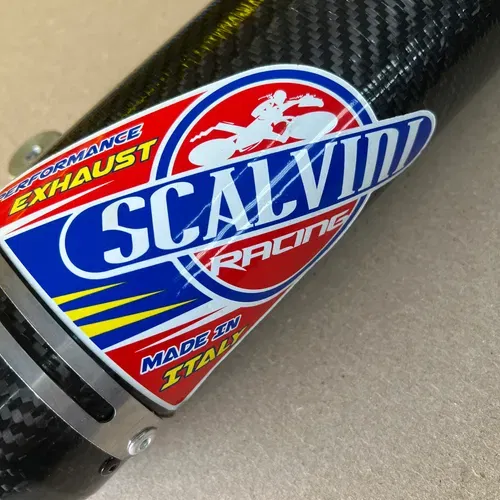 Scalvini Works Pipe And Carbon Fiber Silencer 