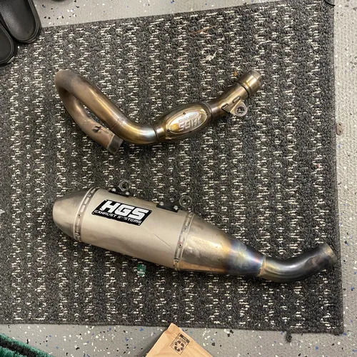 Full Titanium HGS Exhaust System KTM/Husqvarna/Gas Gas 450