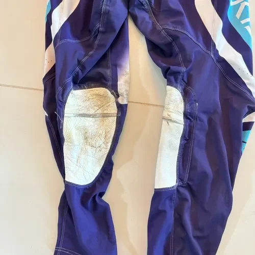 Aektiv VAPR Blue/Purple Motocross Pants Size 34