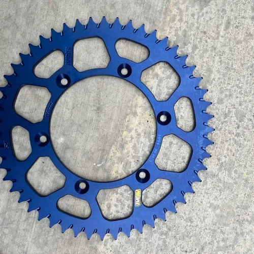 52 Tooth Pro taper Sprocket Blue 