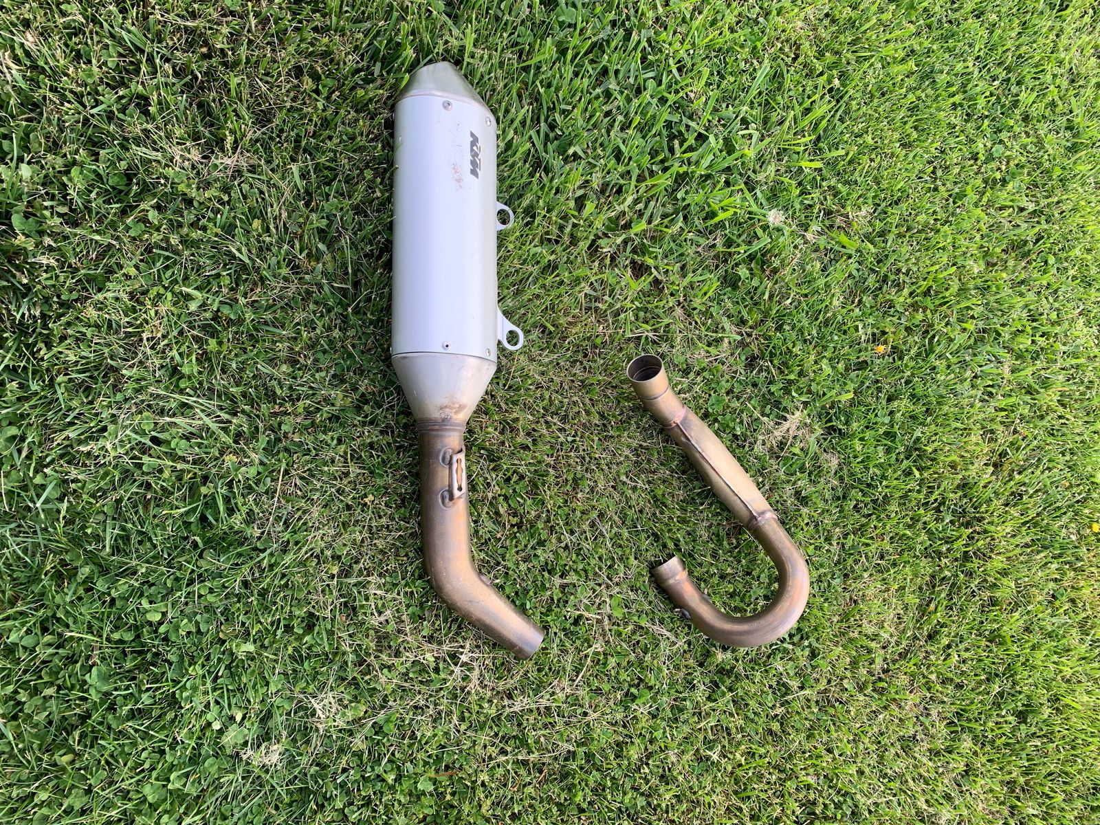 KTM Stock Exhaust