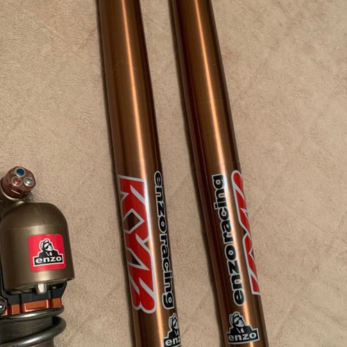 KTM KYB Conversion Forks and KYB A Kit Shock 