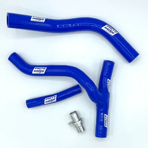 Yam YZ250F 2014-2018 Y Silicone Radiator Hose Blue 23-212YB