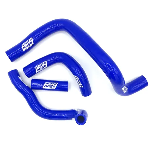 Suz RMZ250 2019-2026 Silicone Radiator Hose Blue 23-46B