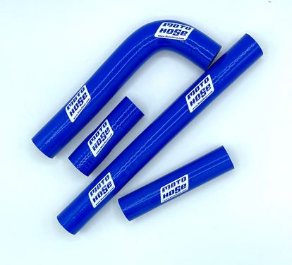 Yam YZ/WR 400F/426F Silicone Radiator Hose Blue 23-28B