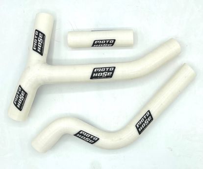 Yam YZ250F 2010-2013 Y Silicone Radiator Hose White 23-26YW