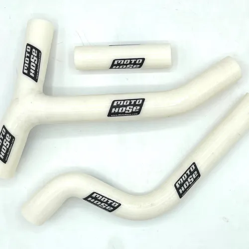Yam YZ250F 2010-2013 Y Silicone Radiator Hose White 23-26YW