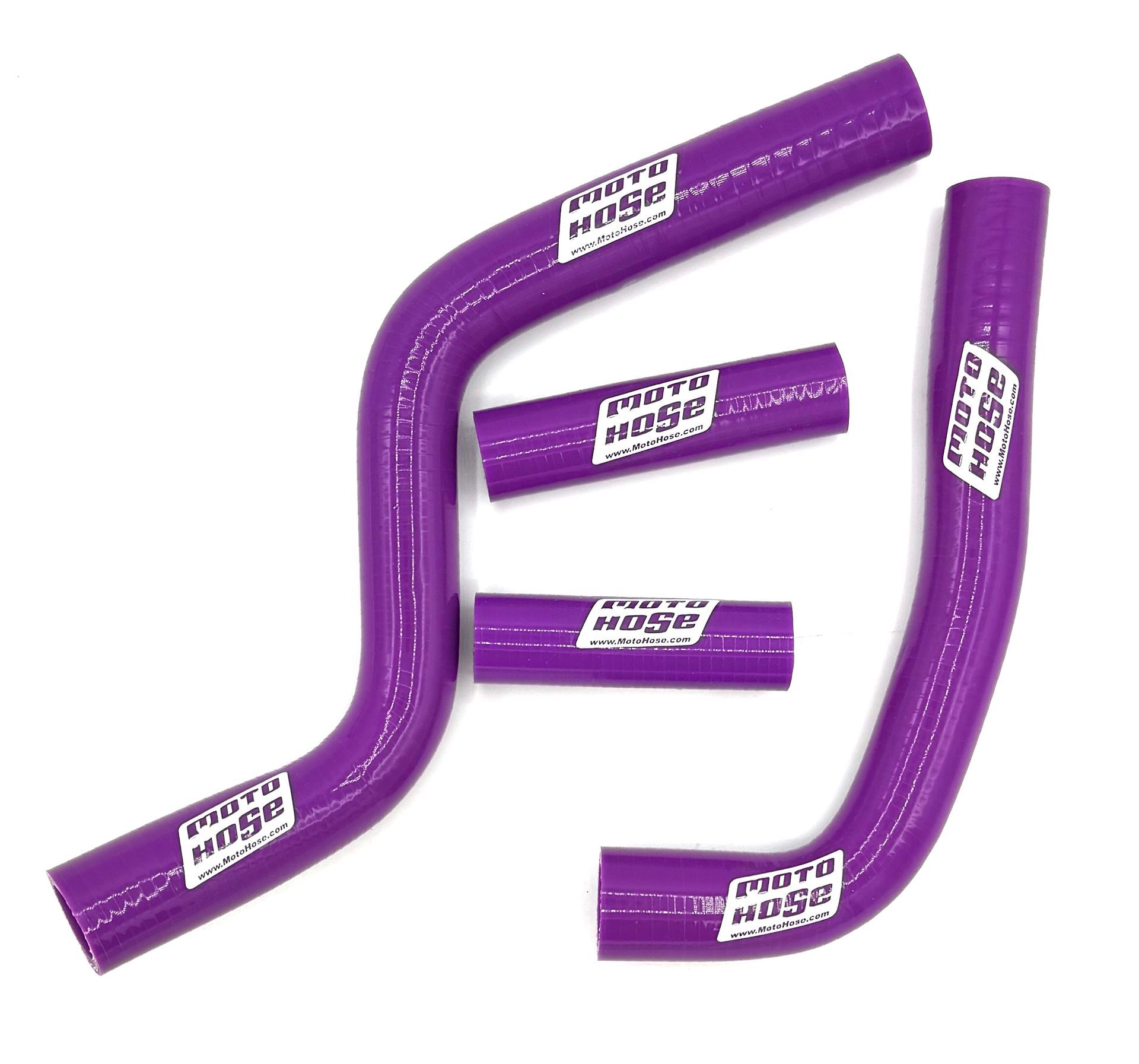 Yamaha YZ125 2002-2026 YZ125X 2020-2026 Silicone Radiator Hose Purple 23-22PU