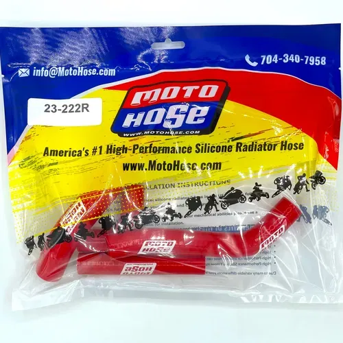 Yam YZ450 F/FX 2023-2026 WR450F 2024-2026 Silicone Radiator Hose Blue 23-222B