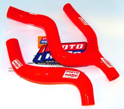 350 SX-F FC 2019-2022 Sil Y Radiator Hose Orange 23-625YO