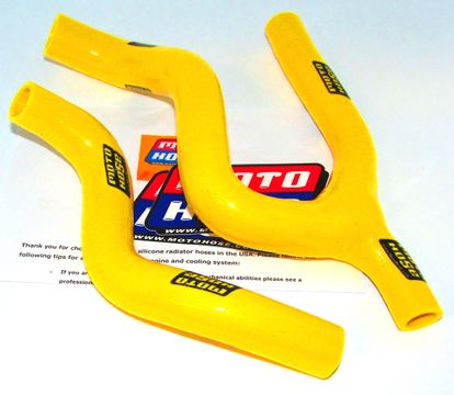 350 SX-F FC 2019-2022 Sil Y Radiator Hose Yellow 23-625YY