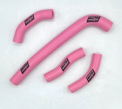 Honda CRF250R 2010-2013 Silicone Radiator Hose Pink 23-16P