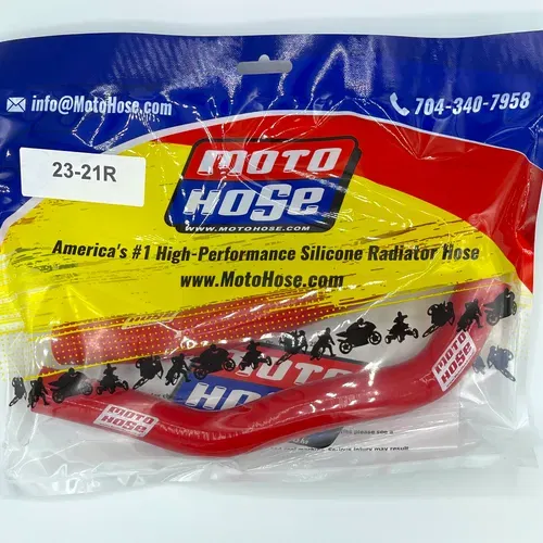 Silicone Radiator Hose Yamaha YZ80 YZ85 1996-2018 Red 23-21R