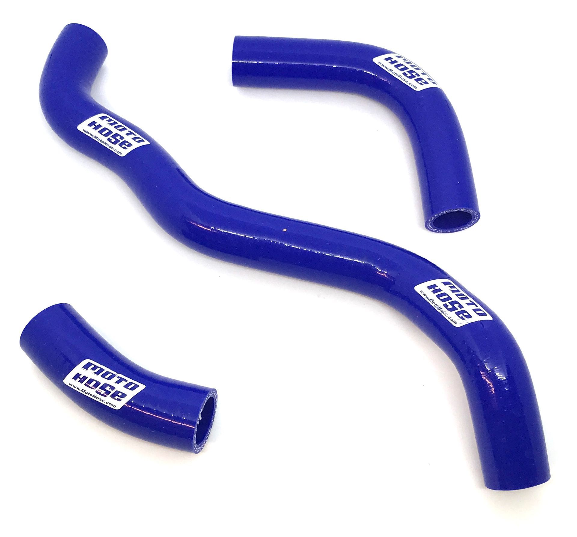 Suzuki DRZ400 S/SM 2002-2019 Silicone Radiator Hose Blue 23-47B