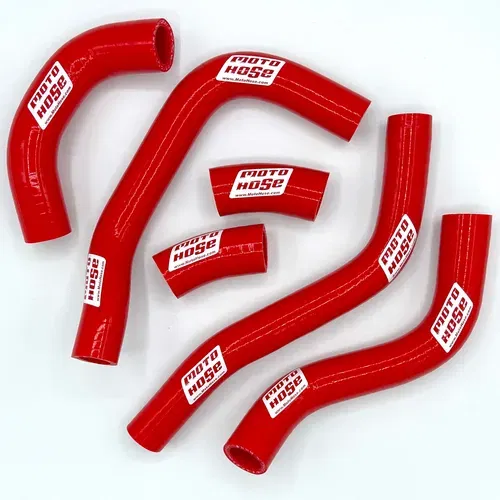 Honda CRF450R 2013-2014 Silicone Radiator Hose Red 23-115R