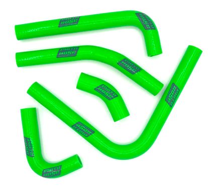 KX250F 2020 Silicone Radiator Hose Green 23-328G
