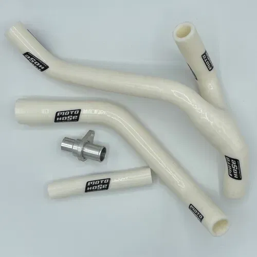 Yam YZ450F 2018-2023 Silicone Y Radiator Hose White 23-220YW
