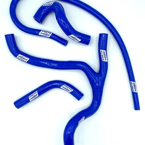 RMZ450 2015-2017 Silicone Y Radiator Hose Black 23-406YBK