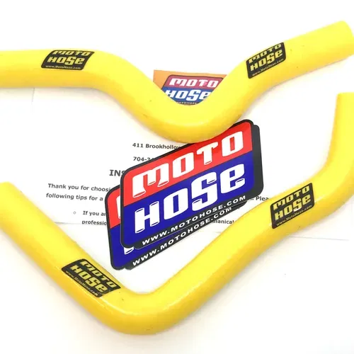 Suz RM80/85 2002-2023 Silicone Radiator Hose Yellow 23-41Y