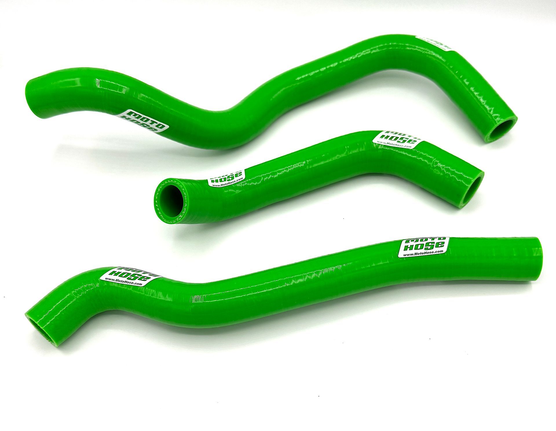 Kawasaki KLR650 1987 - 2007 Silicone Radiator Hose Green 23-321G 