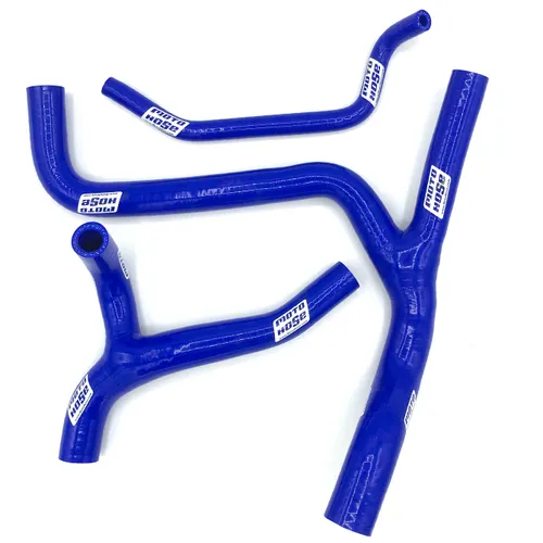 KX450F 2009-2011 Silicone Y Radiator Hose Blue 23-311YB