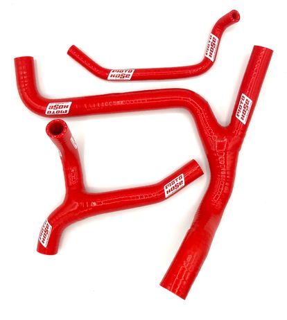 KX450F 2009-2011 Silicone Y Radiator Hose Red 23-311YR