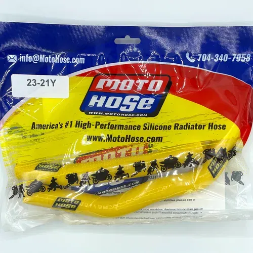 Silicone Radiator Hose kit Yam YZ80/85 96-2018 Yellow 23-21Y
