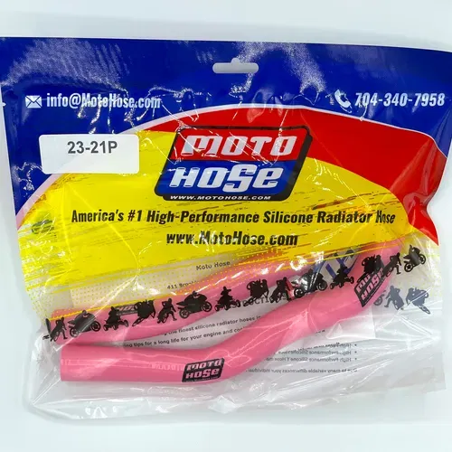 Silicone Radiator Hose Yam YZ80/85 96-18 Pink 23-21P