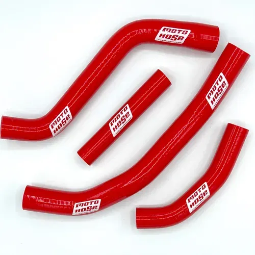 Yam YZ250F 2019-2023 Silicone Radiator Hose Red 23-221R