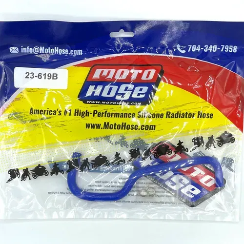 65 SX/TC/MC Silicone Power Valve Hose Blue  23-619B